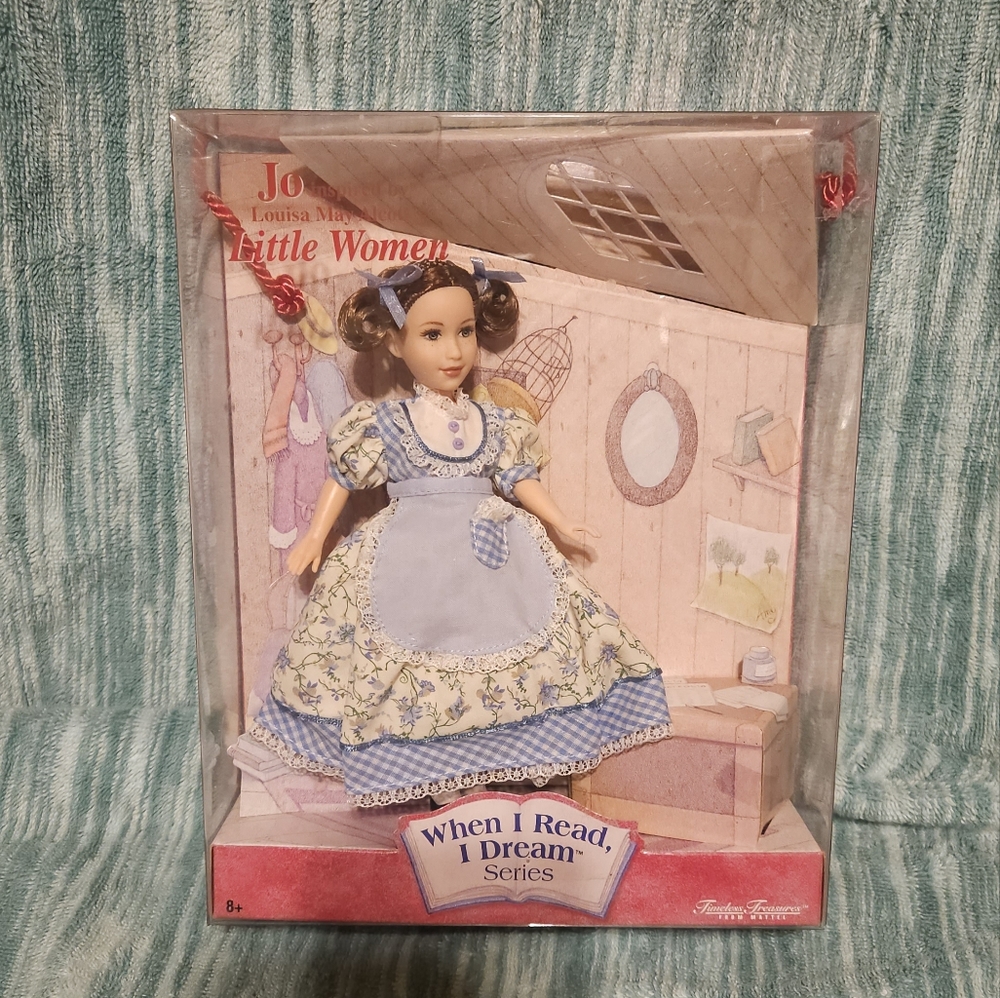 New! 2002 Mattel Little Women Jo Doll From When I Read I Dream Series